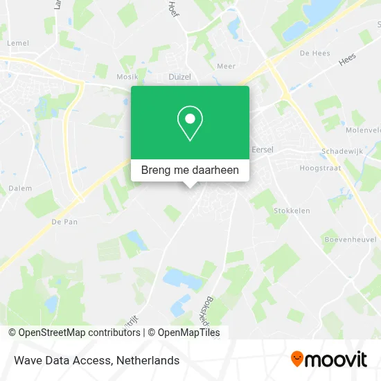 Wave Data Access kaart
