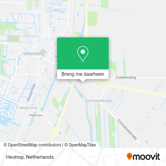 Heshop kaart