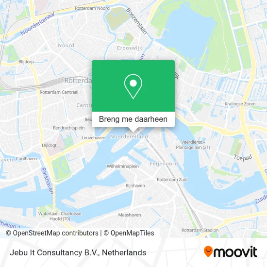 Jebu It Consultancy B.V. kaart