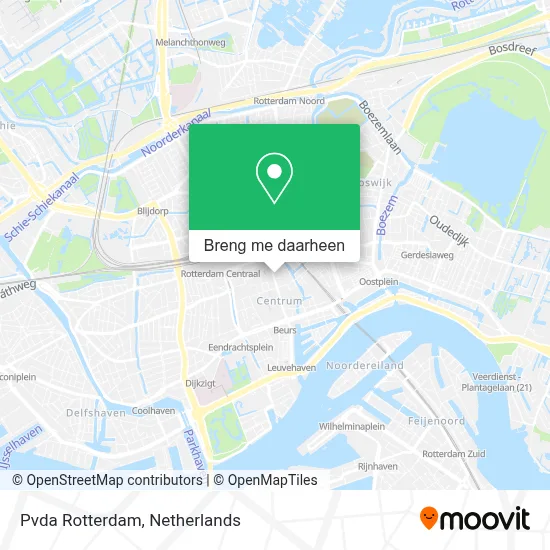 Pvda Rotterdam kaart