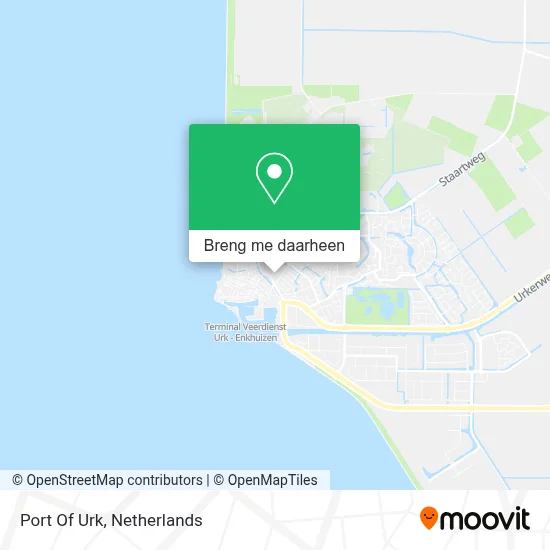 Port Of Urk kaart
