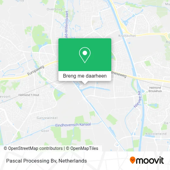Pascal Processing Bv kaart