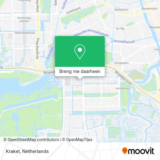 Kraket kaart