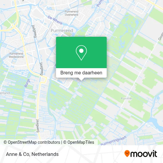Anne & Co kaart