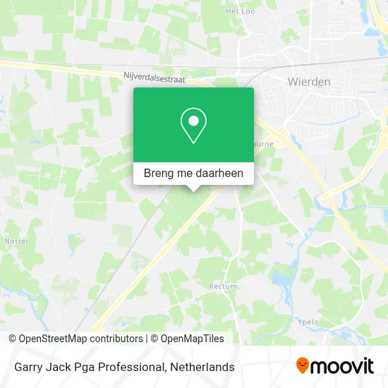 Garry Jack Pga Professional kaart