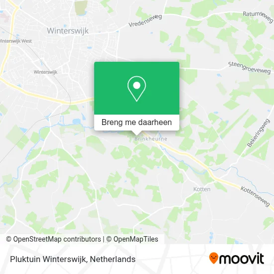 Pluktuin Winterswijk kaart
