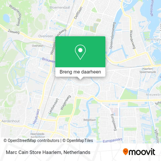 Marc Cain Store Haarlem kaart