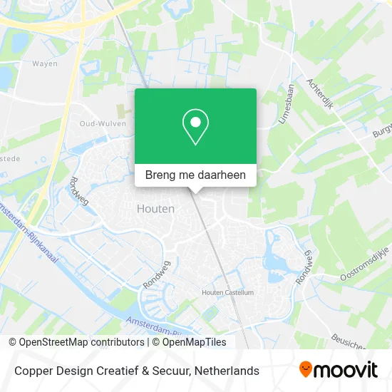 Copper Design Creatief & Secuur kaart