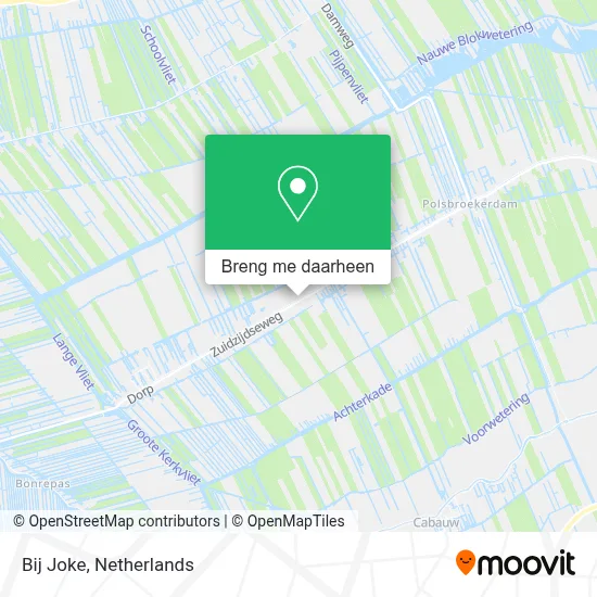 Bij Joke kaart