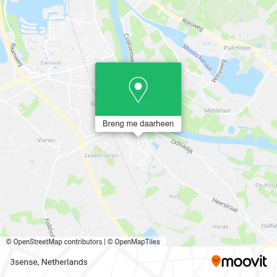 3sense kaart