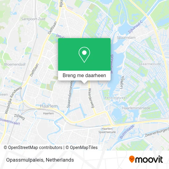Opassmulpaleis kaart