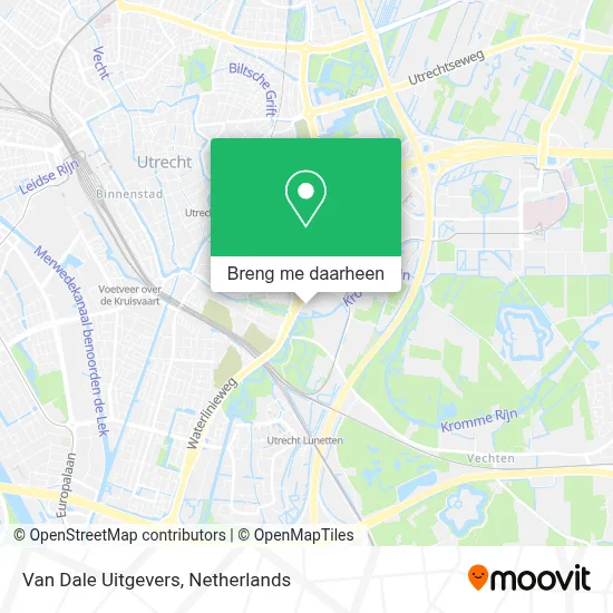 Van Dale Uitgevers kaart