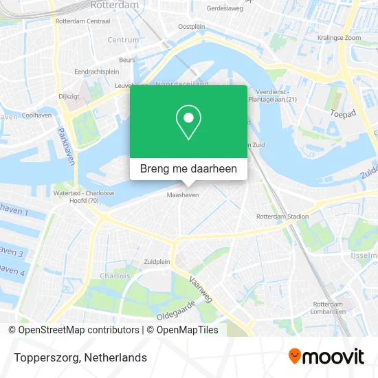 Topperszorg kaart
