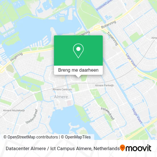 Datacenter Almere / Ict Campus Almere kaart