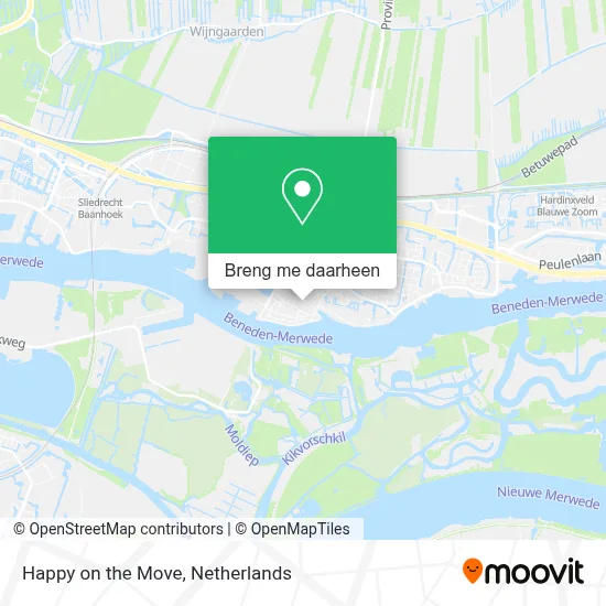 Happy on the Move kaart