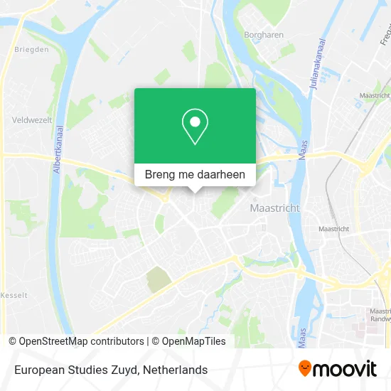 European Studies Zuyd kaart