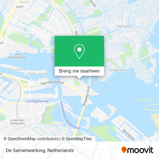 De Samenwerking kaart