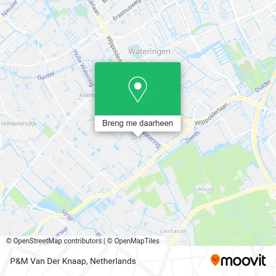 P&M Van Der Knaap kaart