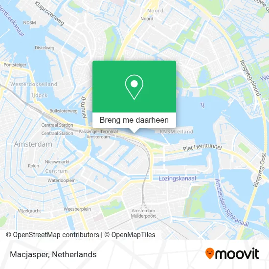 Macjasper kaart