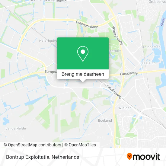 Bontrup Exploitatie kaart