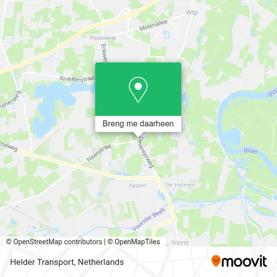 Helder Transport kaart