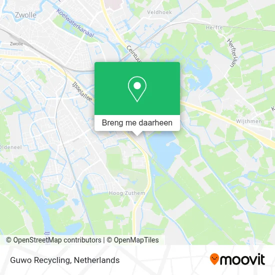 Guwo Recycling kaart