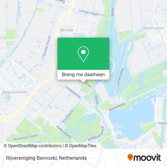 Rijvereniging Bernoski kaart