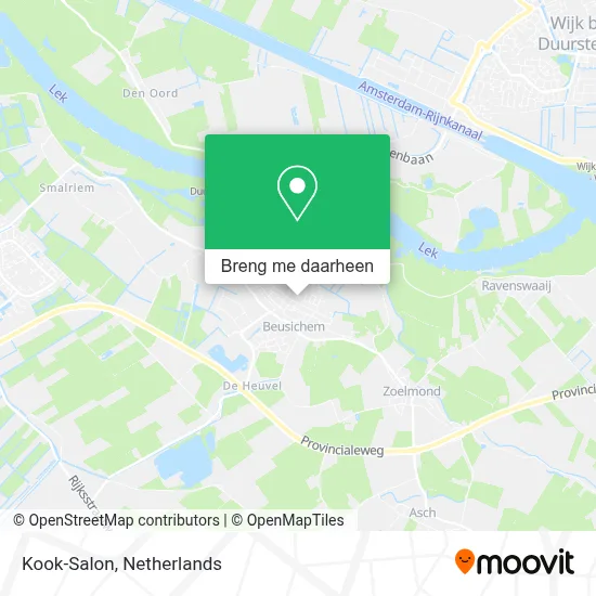 Kook-Salon kaart