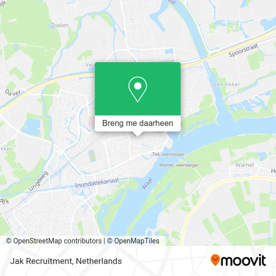 Jak Recruitment kaart