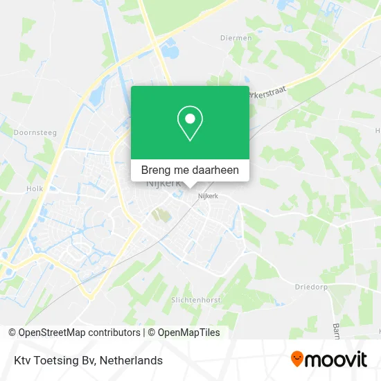 Ktv Toetsing Bv kaart