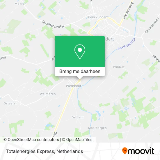 Totalenergies Express kaart
