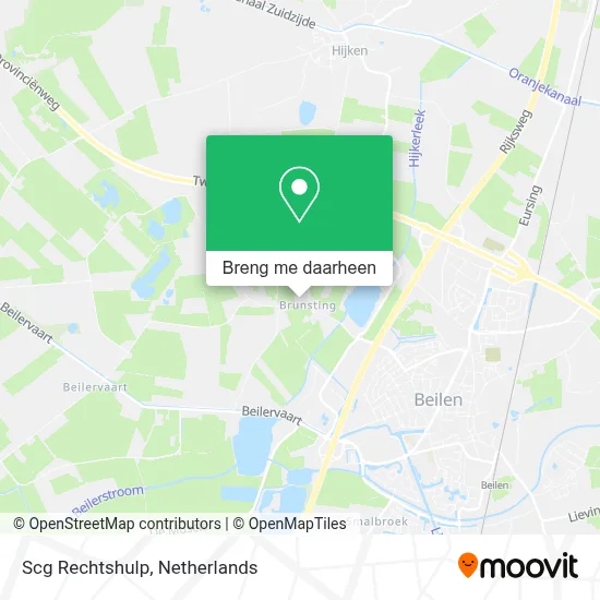 Scg Rechtshulp kaart