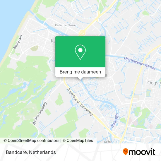 Bandcare kaart