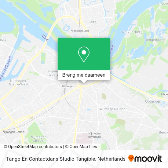 Tango En Contactdans Studio Tangible kaart
