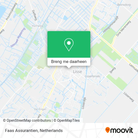 Faas Assurantien kaart