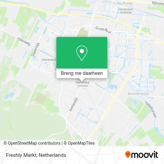 Freshly Markt kaart