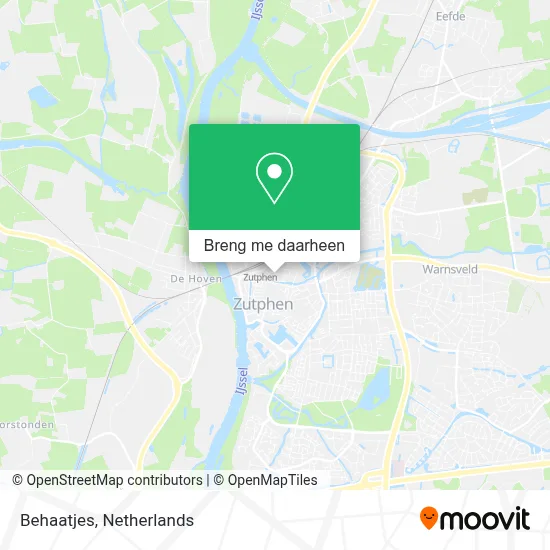 Behaatjes kaart