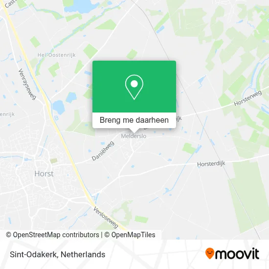 Sint-Odakerk kaart
