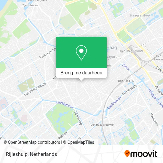Rijleshulp kaart