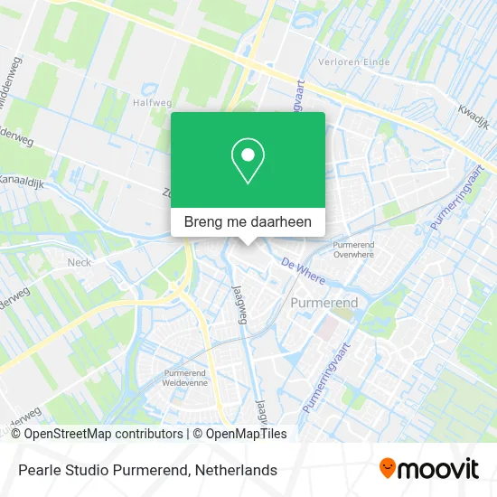 Pearle Studio Purmerend kaart