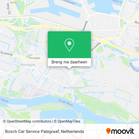 Bosch Car Service Palsgraaf kaart