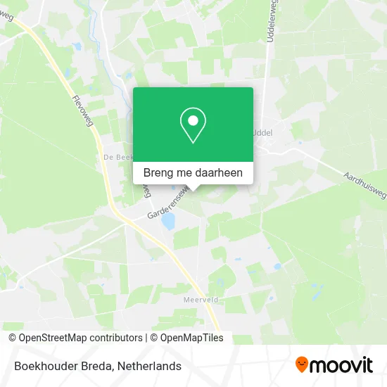 Boekhouder Breda kaart