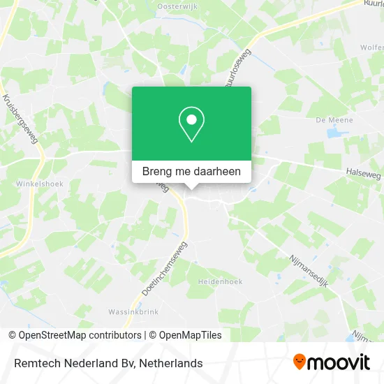 Remtech Nederland Bv kaart