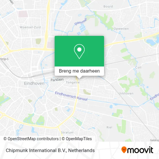 Chipmunk International B.V. kaart