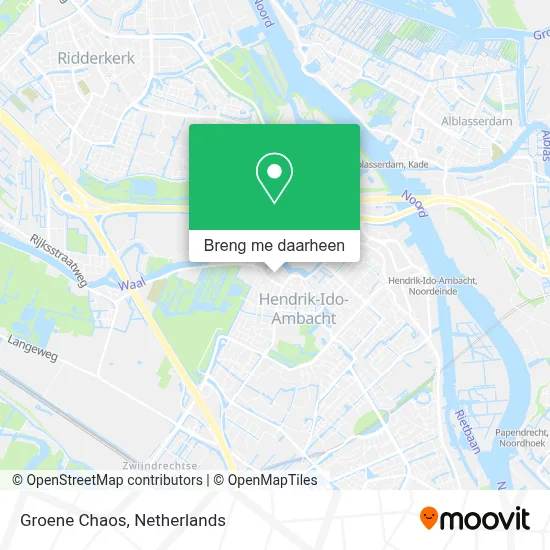 Groene Chaos kaart