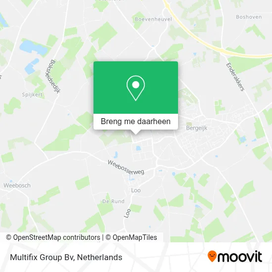 Multifix Group Bv kaart