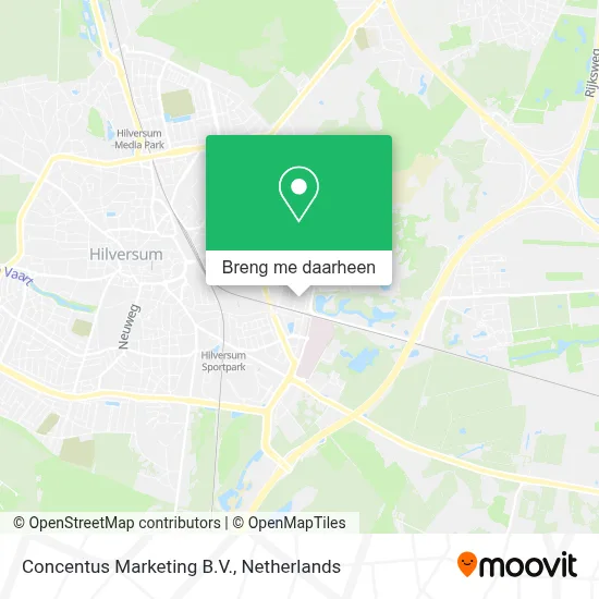 Concentus Marketing B.V. kaart