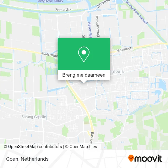 Goan kaart
