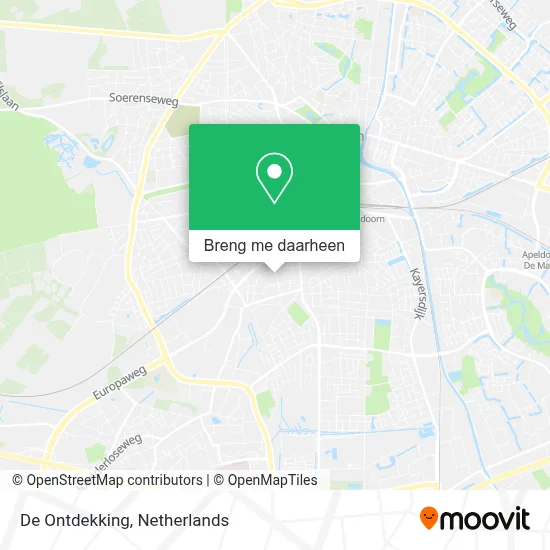 De Ontdekking kaart