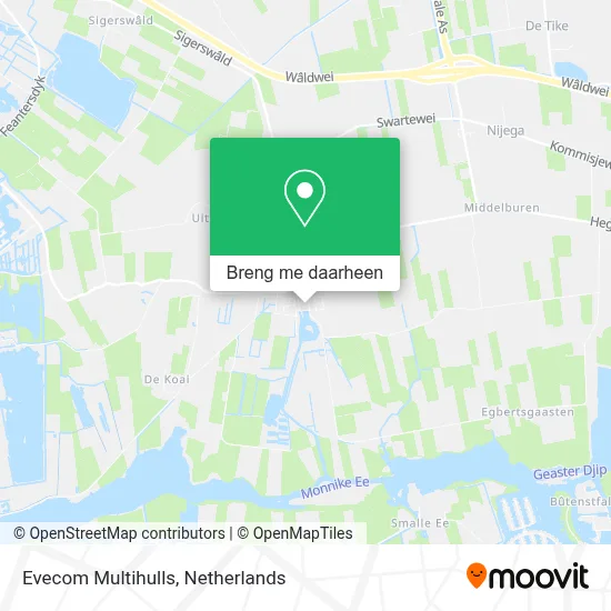 Evecom Multihulls kaart